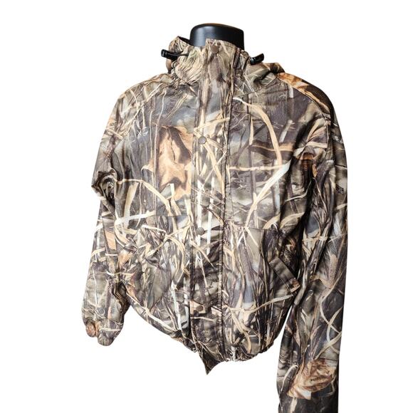 Mad Dog Gear Camo Hunting Jacket Mens Large Waterproof Hooded Outdoor Gorpcore - Picture 8 of 13
